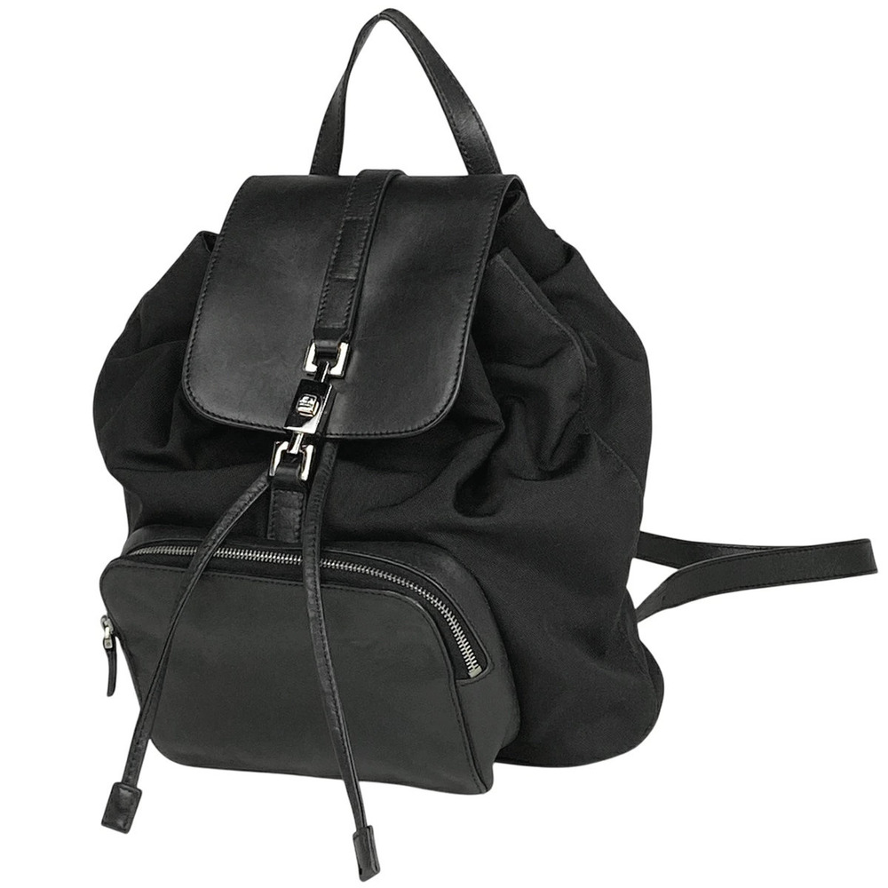 Gucci Jackie Backpack Daypack Black